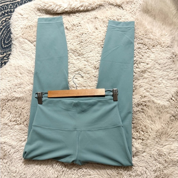 Lululemon Wunder Under High-Rise Pant 25 inseam Tidewater teal Sz 8 - Picture 9 of 15